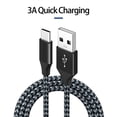 thumbnail image 2 of HomeLife Cellphone Charging Cord Stable Output High Durability Anti winding Extra Long Overcharging Fast Charging Wide Compatibility 5V3A TYPE C Charging Cable Phone Data Cord, 2 of 13