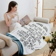 thumbnail image 3 of DALIHUA Healing Throw Blanket with Inspirational Thoughts and Prayers- Religious Soft Throw Blanket Inspirational Blankets and Throws Throw Blankets Perfect Caring Gift for Women Men 50x60inches, 3 of 6