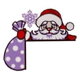 thumbnail image 2 of Ganfancp Colgante Decorativo de Esquina de Puerta de Papá Noel Regalo de Navidad Colgante Decorativo de Esquina de Puerta de Acrílico Ofertas Del Día Liquidación Colgante de Esquina de Puerta*1, 2 of 6