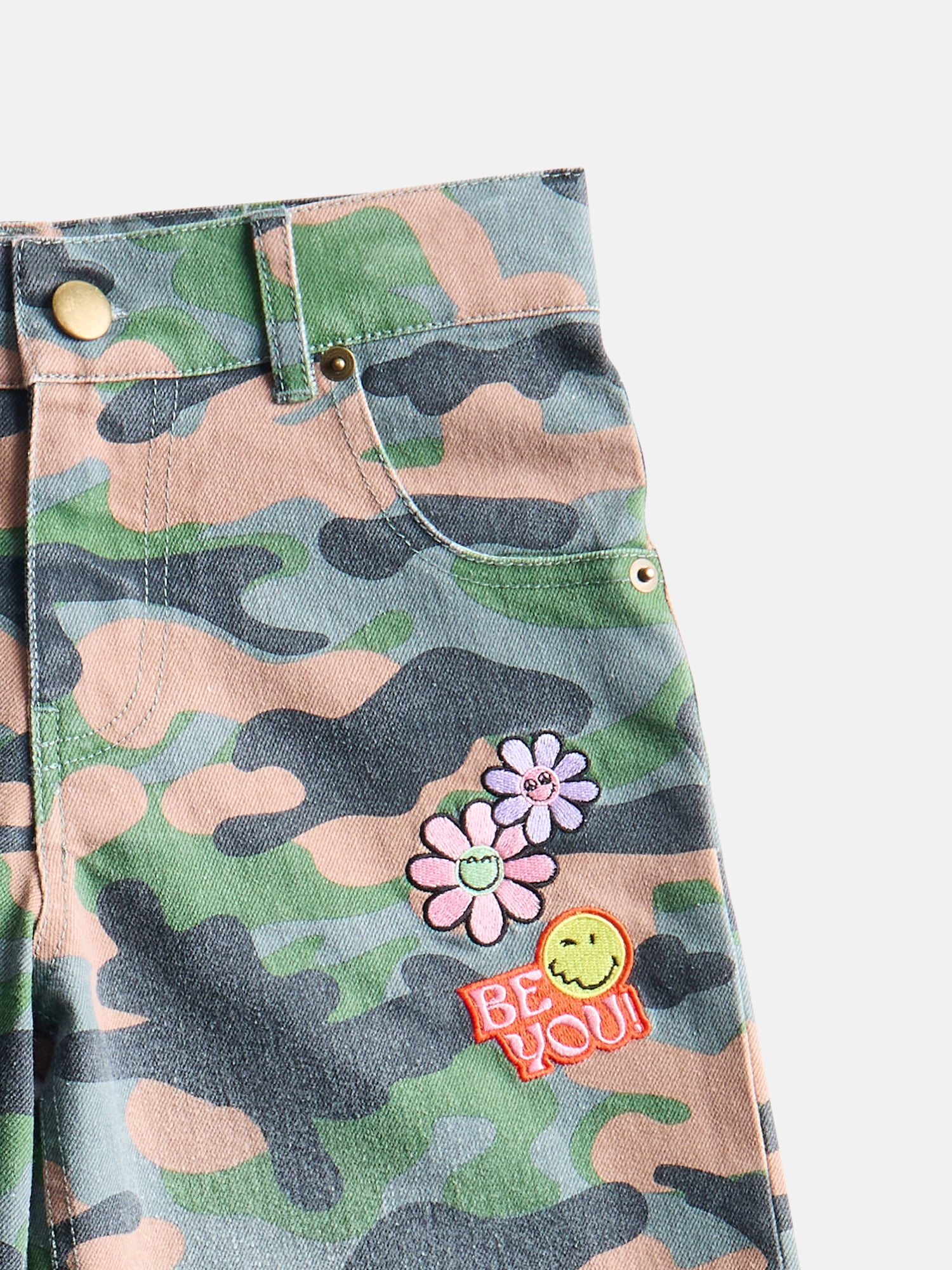 SmileyWorld Girls Denim Jeans, Sizes 4-16