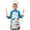 Colorful Dinosaurs Rainbow, variant on Colorful Dinosaurs Plants Pattern Kids Aprons for Girls and Boys,Adjustable Neck Strap Toddler Aprons for Kids Cooking Baking