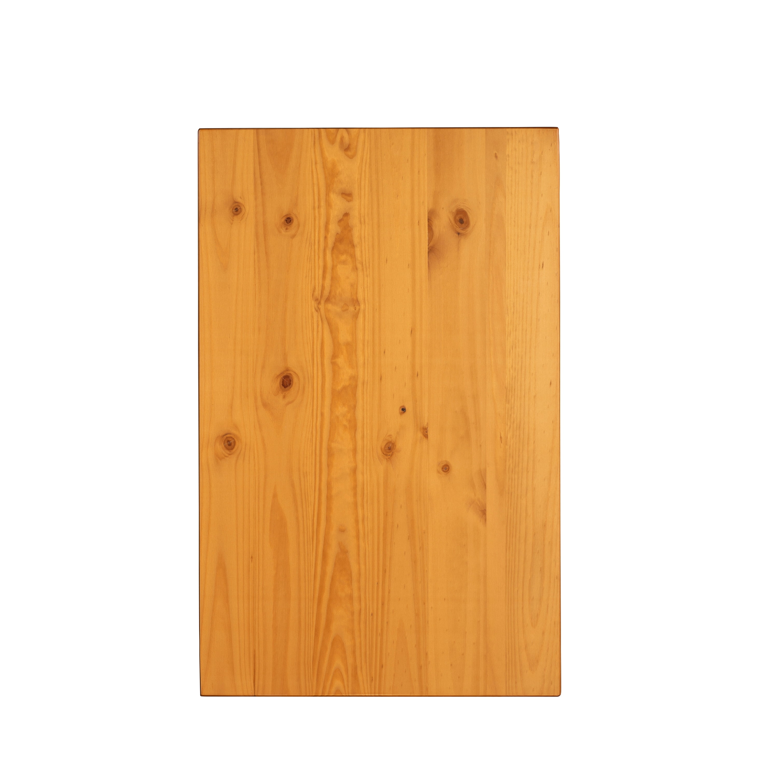 Linon Varden Nook Dining Table, Farmhouse Trestle Base, Solid Pine, Honey Finish, Compact 4-Person Seating