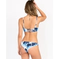 thumbnail image 2 of RVCA Paint Flower Bra Top Blue L, 2 of 4