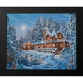 thumbnail image 2 of Strubel, Klaus 24x20 Black Modern Framed Museum Art Print Titled - Winter Magic, 2 of 5
