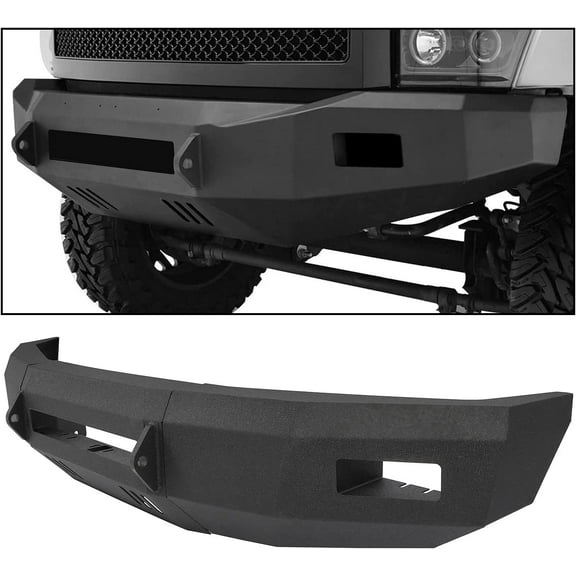 Kojem Front Bumper Low Profile for 2008 2009 2010 Ford f250 f350 Super Duty Powder Coated Steel 2 Packages