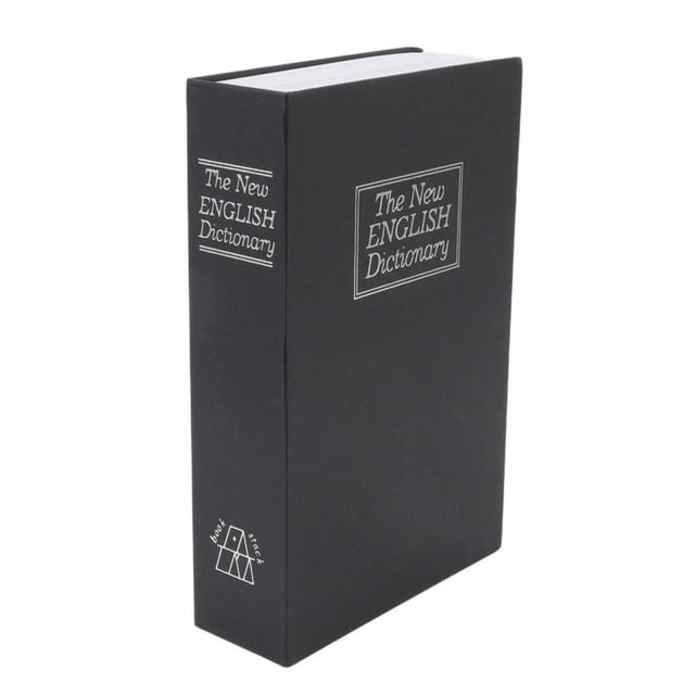 Coffre-fort de Livre, Serrure Codée Coffre-Fort Innovant pour Bijoux Noir, Bleu