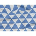 thumbnail image 5 of oneOone Rayon Light Blue Fabric Triangle Dress Material Fabric Print Fabric By The Yard 56 Inch Wide - QB, 5 of 5