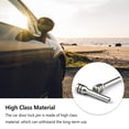 thumbnail image 4 of Maytalsory 2 Pieces Car Door Lock Pin Modification Pull Pins Part Auto Interior Modified Components Locking Knob Replacement Silver, 4 of 6