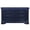 Blue, variant on Global Furniture USA Traditional Charlie Blue Wood 6-Drawer Dresser with LED