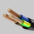Highly Power 2500W C14 To C13 Extension Cable Right Angled Design For ...