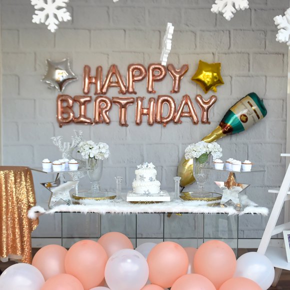 Rose Gold Party Decorations