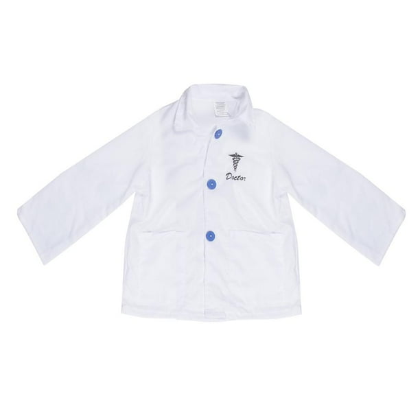 Niños Halloween Disfraces Disfraces Juguetes para Niños Juguetes Accesorios para Fiestas Boy Girl Doctor blanco