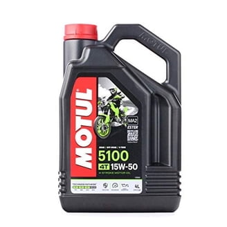 Motul 5100 Synthetic Blend 4-Stroke Motor Oil 15W-50 1 Liter