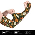 thumbnail image 3 of Lsque Harvest Pumpkins Cooling Arm Sleeves for Men & Women -Compression Sleeves to Cover Arms for Working,Sun Sleeves for UV Protection,Breathable, Moisture-Wicking, 3 of 8
