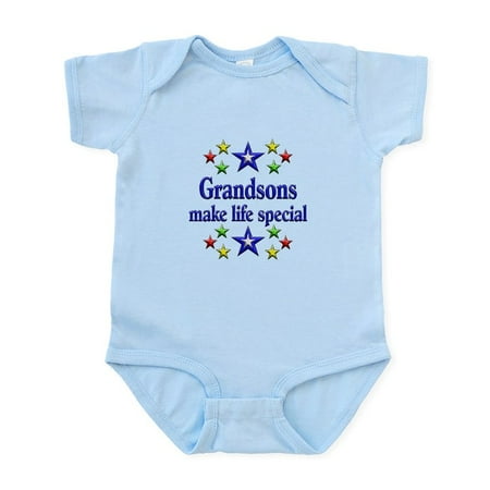 

CafePress - Grandsons Are Special Infant Bodysuit - Baby Light Bodysuit Size Newborn - 24 Months