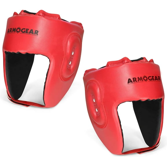ArmoGear Adjustable Cushioned Boxing Helmet for Kids & Teens | 2 Pack Ages 8