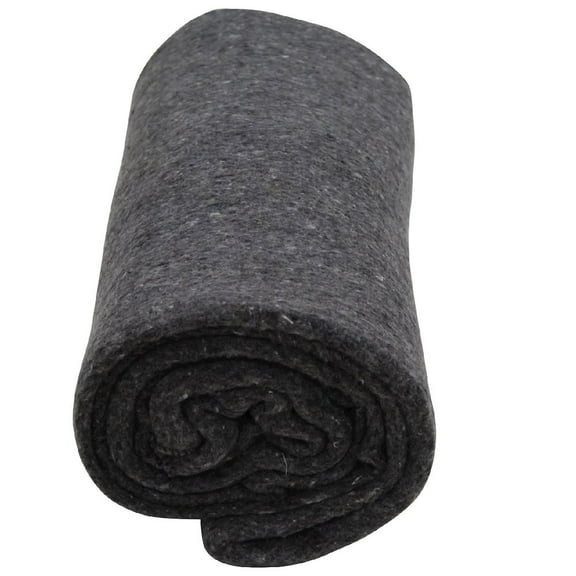 Kemp USAA 30% Wool Blanket, Gray
