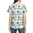 thumbnail image 7 of Wukai Cute Pug Dogs Youth Unisex Short Sleeve T-Shirt for Boys, Girls, Teens, and Kids-Large, 7 of 7
