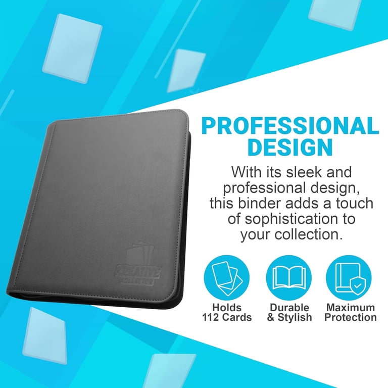 card guard top loader binder Top Loader Zip Binder