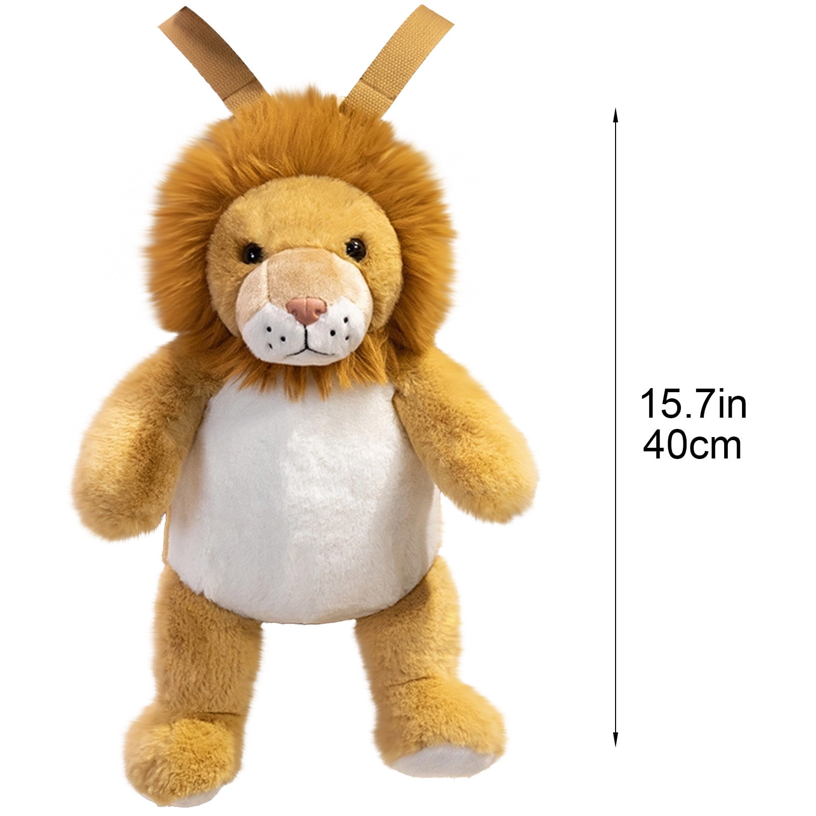 SPOORYYO Forest Animals Plushie Toy Backpack Cute Animal Shaped Stuffed Toy with Straps Adorable Rabbits for School Birthday Gift