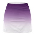 thumbnail image 5 of ITSAME Tennis Skirts for Womens, Gradient High Waist Pleated Golf Stretch Althletic Skorts Purple, 5 of 5