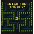 thumbnail image 2 of PACMAN St Paddys Irish For The Day Men's Graphic T Shirt Tees Brisco Brands S, 2 of 5