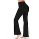 thumbnail image 2 of Pantalones de yoga de corte recto y cintura alta para mujer, pantalones de entrenamiento, pantalones de trabajo con control de abdomen para mujer, pantalones de vestir, 2 of 5