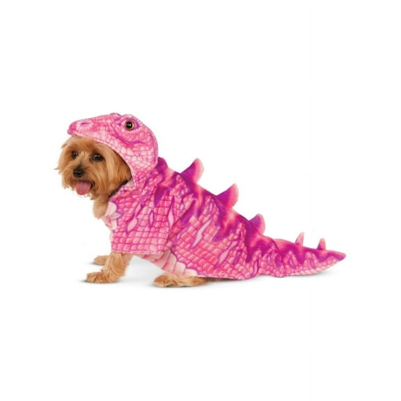 Pink Jurassic Dinosaur Dino Lizard For Dog Costume Medium