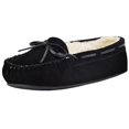 thumbnail image 3 of Minnetonka Womens Cally Slipper, Black, Size 8 Wide, 3 of 4