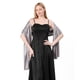 thumbnail image 5 of Vestido de noche con chal, vestido de fiesta para novia, vestido de dama de honor, bufanda chal de doble uso para mujer, 5 of 6