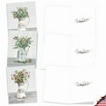 thumbnail image 3 of 20 Merry Christmas Note Cards Pack (10 Designs, 2 Each) - Jolly Jugs Merry Christmas (4" x 5.12") AM9547XSG-B2x10, 3 of 6