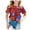 Girls 4th of July Shirt-Wine, variant on TOWED22 American Flag Independence Day Girls T-Shirts Patriotic Shirts Tee Tops Short Sleeve 4th of July Outfit(Wine,12-13 Y)