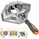 thumbnail image 3 of 2 piezas de soporte angular, soporte de ángulo perfecto de 90 grados, 2 manijas ajustables, tornillo de banco para carpintero, (tamaño grande), 3 of 5