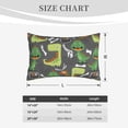thumbnail image 6 of Bixox Cartoon Dinosaurs Printed Pillow Protector,Super Soft Ideal for Home,Guests,Rentals - 16"x24", 6 of 8