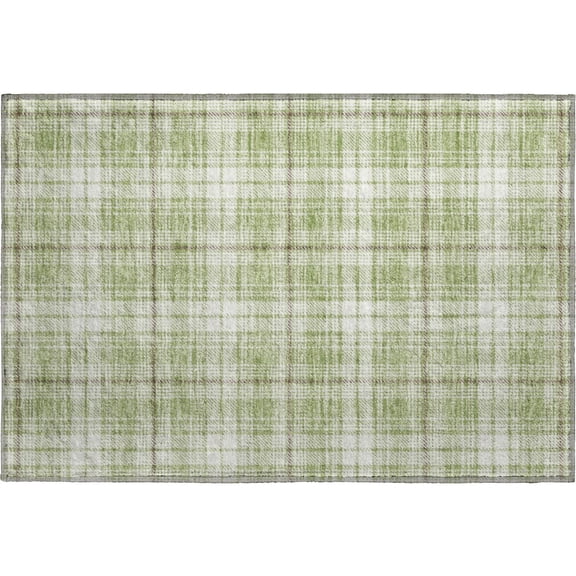 Dalyn Rugs Premium Machine Washable Mayfield AMF993 Aloe 1'8" x 2'6" Rug