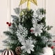 thumbnail image 5 of 2Pcs Christmas Tree Decoration Simulation Flowers Plastic Simulation Flowers For Weddings- Parties Halls And Other Decorations Holiday Gifts, 5 of 6
