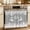 LightGray, variant on Grey Christmas Oven Skirt Curtain 27"Wx20"L,Waterproof Ruffled Stove Cover Skirt with 8 Ribbon Ties,Xmas Elk White Snowflake Winter Holiday Decorative Oven Door Curtain for Kitchen Dishwasher Cabinet