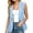 Blue, variant on Tqcoqu 2026 Summer Women's Sleeveless Vest Tops - Lightweight Breathable Lined Trendy Casual Work Office Blazer - Pockets,Black Women's S-XXXL