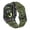 Armygreen-Black, variant on Rugged Integrated Silicone Band with Metal Case Compatible with Apple Watch Ultra 3/2/1 49mm, Series 11/10 46mm, Sport Strap with Bumper Case for Iwatch