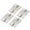 4, variant on 8 Pcs 304 Stainless Steel 3 Inch Mini Folding Butt Hinges with Screws, Small Cabinet Folding Craft Hinges