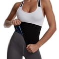 thumbnail image 4 of Cinturón de sudoración para sauna para mujer, cinturón de sudoración para fitness, cinturón moldeador corporal, cinturón deportivo para el vientre, 4 of 6