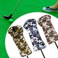 thumbnail image 4 of Huhudde Golfs Driver Golfs Club Cover Iron Headcover, Golfs Putter Headcover Golfs Club Head Cover Golfs for Men Women, 4 of 11