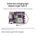 thumbnail image 2 of 22.5W Power Bank Bidirectional Fast Charging e Power Module Circuit Board Diy Motherboard Nesting High Power ,Safety and Reliability, 2 of 6