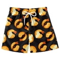 thumbnail image 4 of LRen Boys Swim Trunks,Boys Board Shorts Swim Trunks for Kids Toddler Boy Quick Dry Bathing Suit Beach Swimsuit,Black, 4 of 4