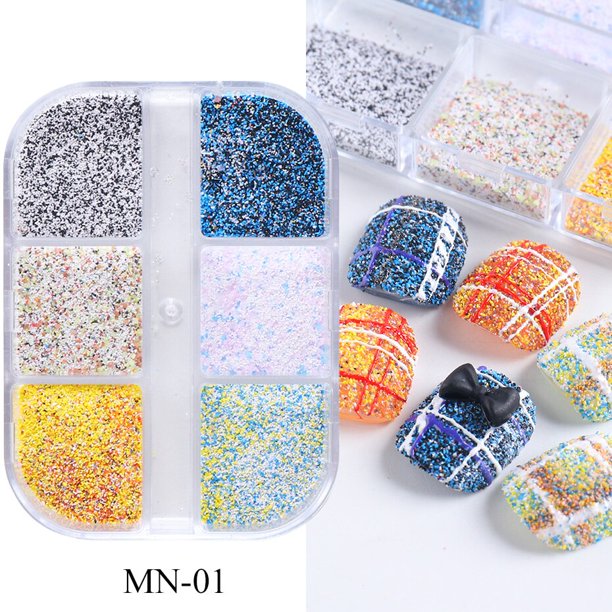 Aurora espejo uñas brillo polvo frotar polvo pigmento cromo iridiscente holográfico decoración de uñas para manicura TR1909-12 Tan Jianjun unisex