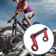 thumbnail image 3 of LJNYFDC Handlebar Extension 1 Set Bicycle Handlebar Extension with Double Clamp Base Universal Simple Installation Aluminium Alloy Handlebar Extender for Additional Gear, 3 of 7