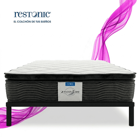 Colchon Individual Restonic Ortopédico +Box Individual Premium Metal