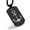 Black, variant on Stainless Steel Religious Anchor Dog Tag Pendant Necklace