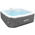 thumbnail image 6 of ALEKO 6 Person Square Outdoor Inflatable Hot Tub Spa with Cover, 6 of 14