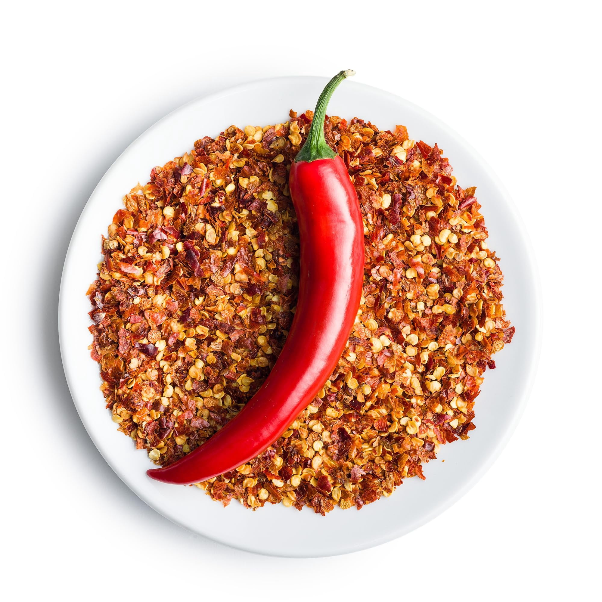 GranAroma Crushed Red Pepper, 3 lb, Dry Rubs & Marinades, Spicy Seasoning, Pizza Topping